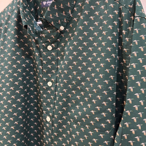 Daniel Cremieux XL long sleeve button down with ducks, 100% cotton - Picture 3 of 8